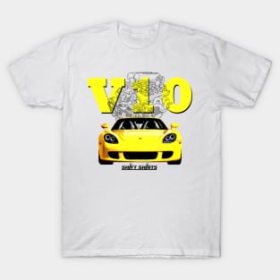 Shift Shirts V10 Music - Carrera GT Inspired T-Shirt